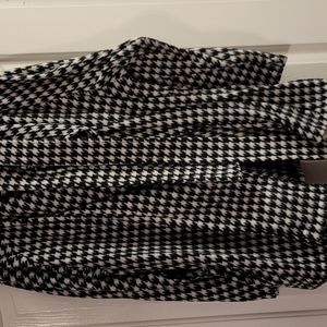 Decorated Originals XL Fleece Houndstooth Jacket